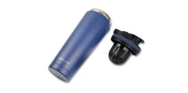 Ice Shaker bottle in blue