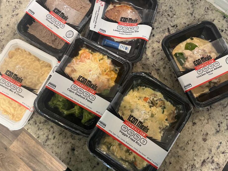 ICON Meals displayed on a counter