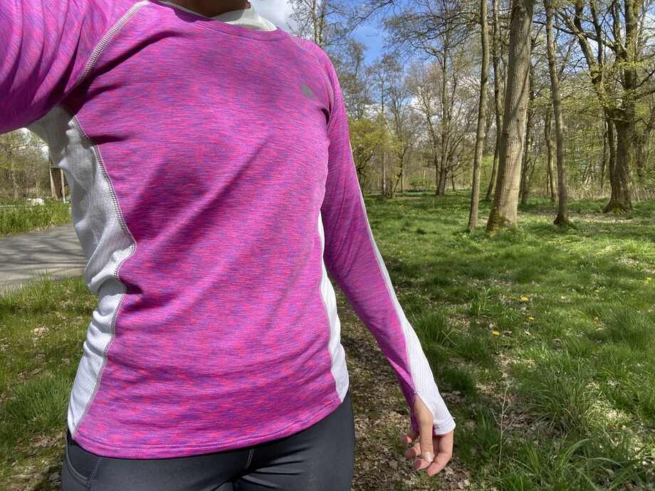Illuminite reflective running shirt women's