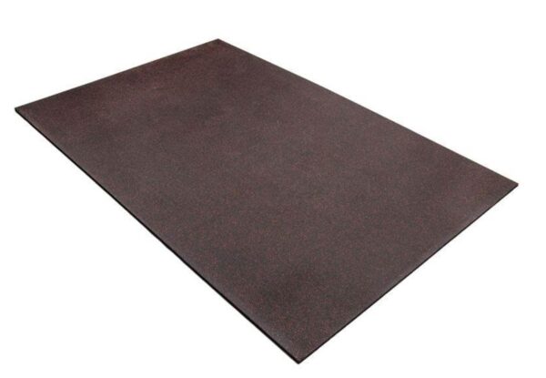 NEW 3/4 Premium Rubber Gym Flooring Mats and Rubber Mats 4' x 6' Conf