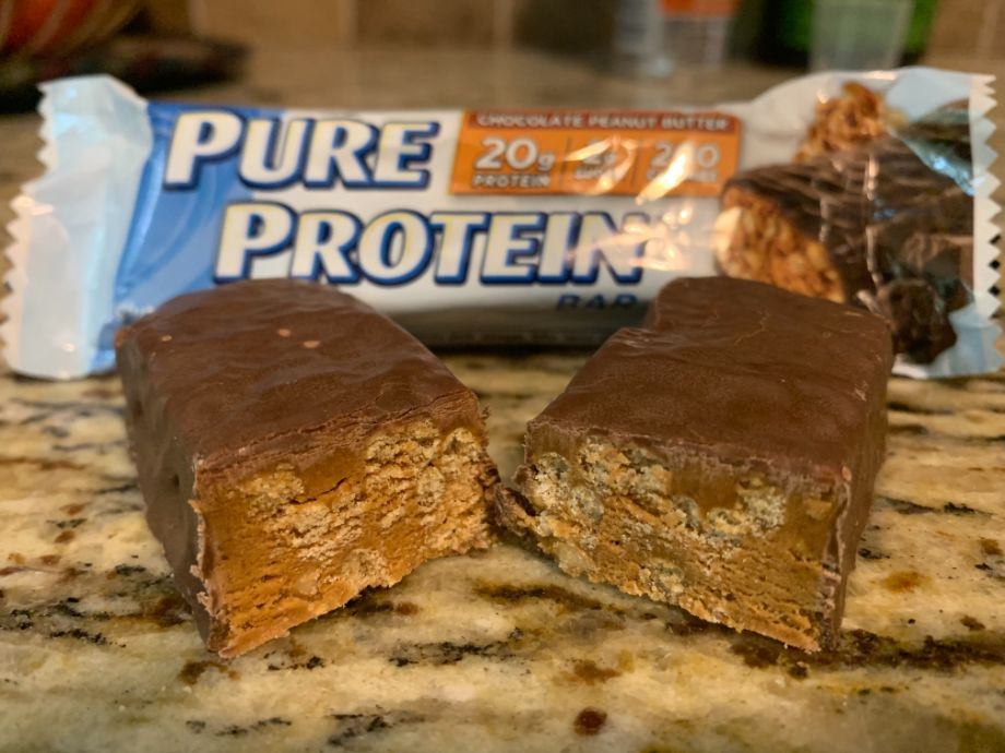 inside of protein bars