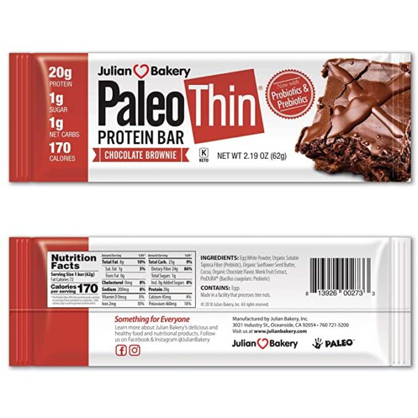 Julian Bakery Paleo Thin Protein Bar