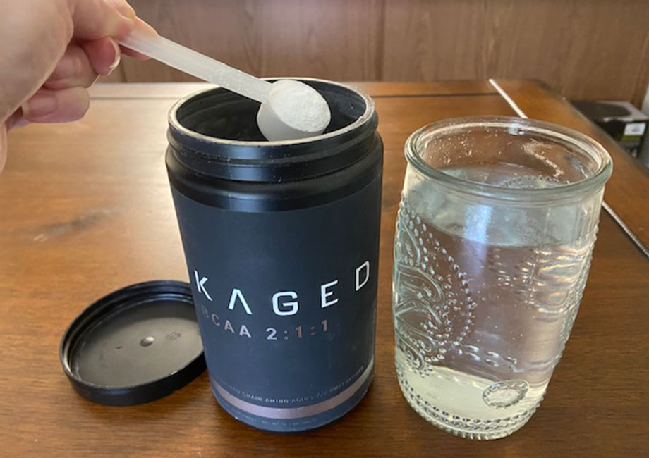 Scooping Kaged BCAAs
