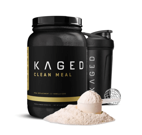 Kaged clean meal replamcement shake powder