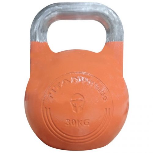 orange Titan Fitness Competition Kettlebell