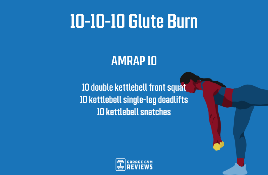 Kettlebell Workouts for Glutes: The 10s