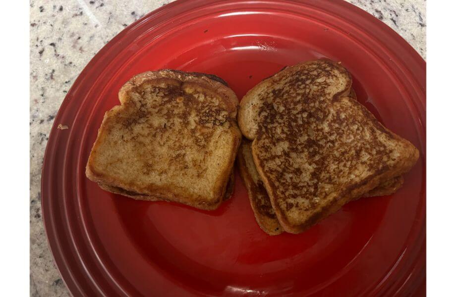 legion whey protein bread plate