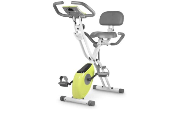 Product image of the Leike Fitness upright folding exercise bike