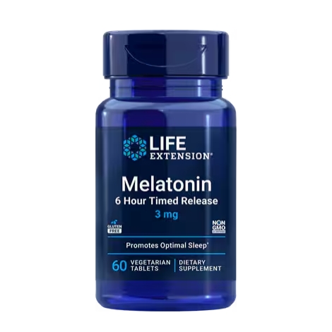 Life Extension Melatonin 6-Hour Timed Release