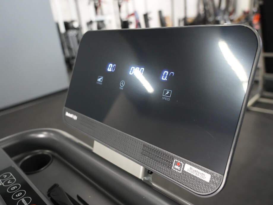 Lifepro Pacer display on the treadmill.