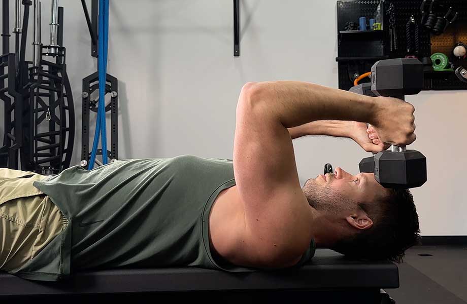 7 Dumbbell Triceps Workouts to Build Up Your Arms Cover Image