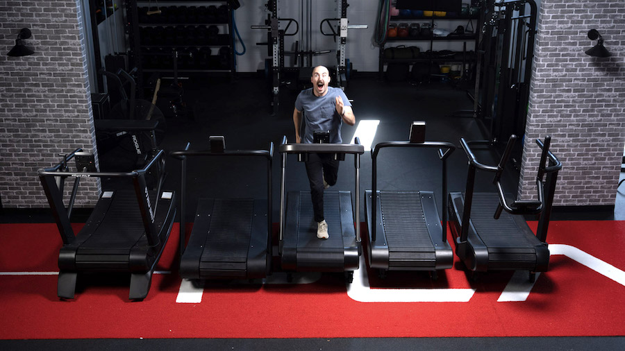 An image of manual treadmills