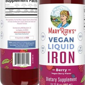 Mary Ruth Organics Liquid Iron Supplement