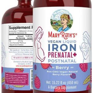 Mary Ruth Organics Liquid Prenatal & Postnatal Iron