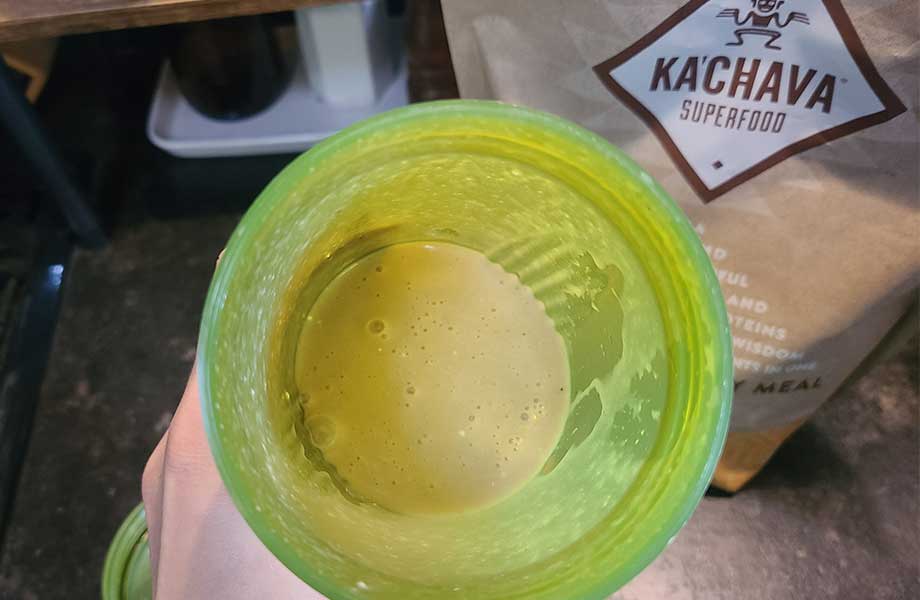 Mixed shaker cup of Ka'Chava