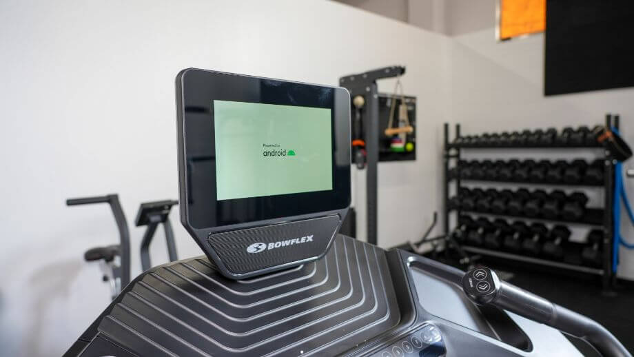 monitor on bowflex treadmill 10