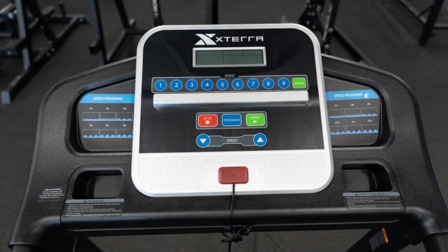 monitor on xterra tr150 treadmill