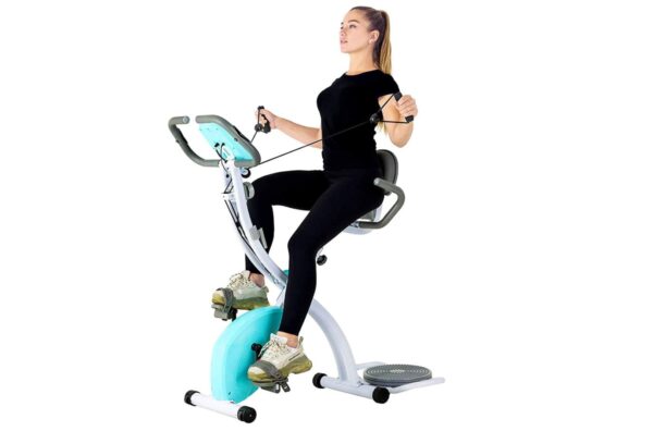 Product image of the Murtisol upright folding exercise bike