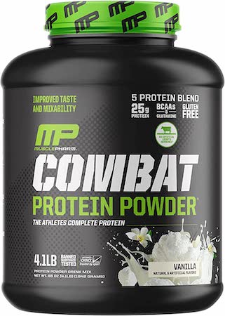 An image of MusclePharm Combat protein powder