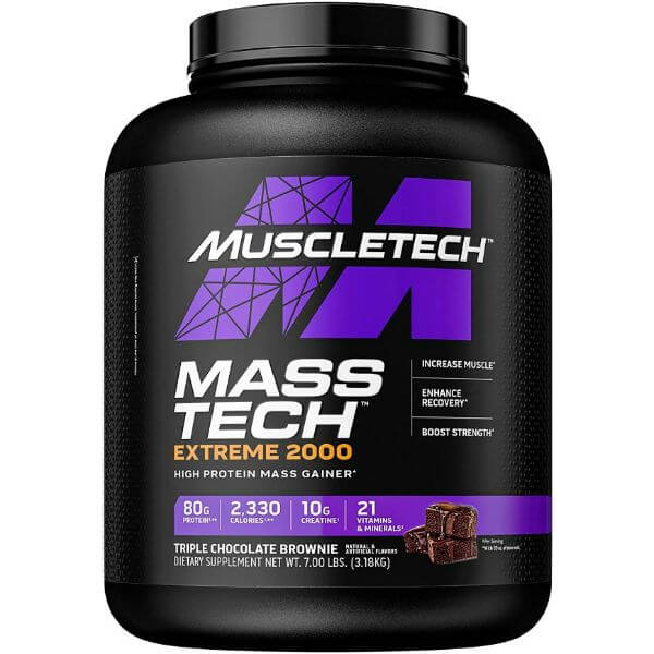 muscletech mass tech extreme 2000 weight gainer product photo