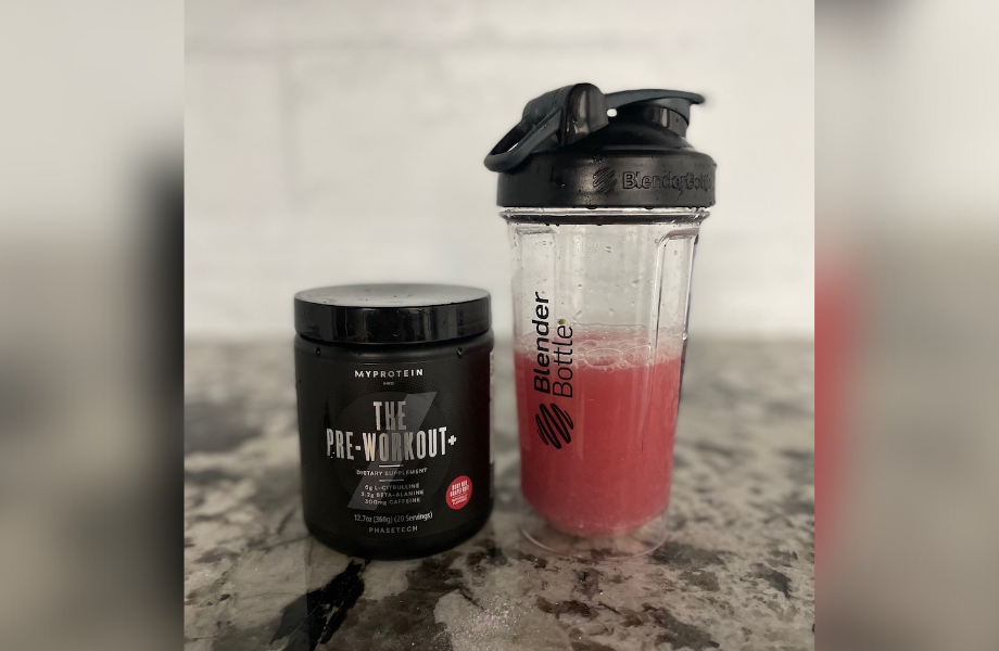 An image for myprotein pre-workout review