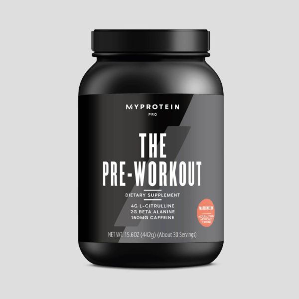 An image of MyProtein THE pre-workout
