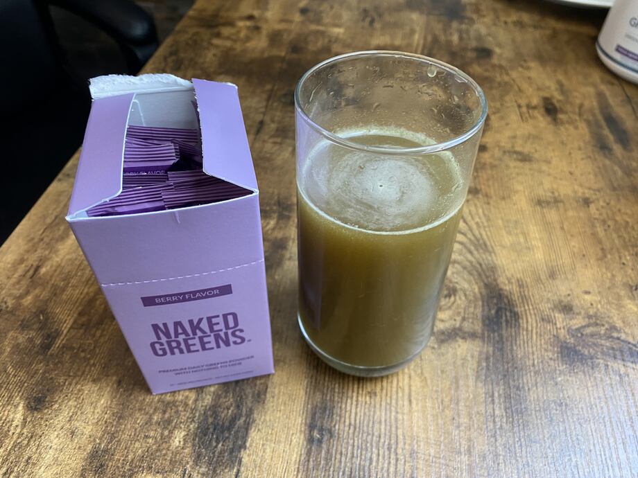 Naked Greens Berry Flavor Travel Packs