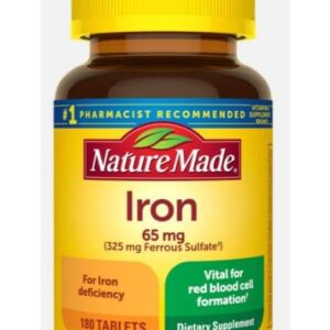 nature made iron 65mg tablets