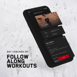 NCFIT app image showing the workouts you can follow
