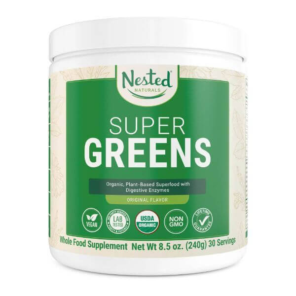 Nested natural super greens product photo