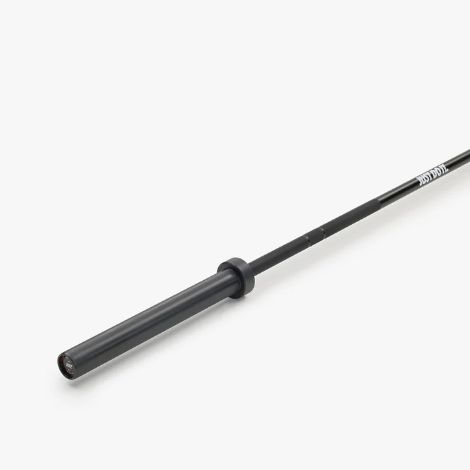 Close-up of Nike 20-kg Coated Premium Barbell