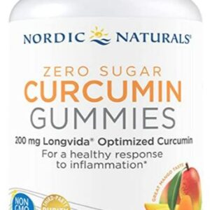 Nordic Naturals Zero Sugar Curcumin Gummies