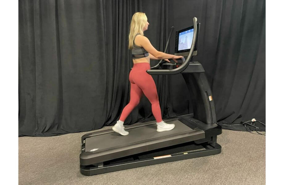 nordictrack elite treadmill woman walking
