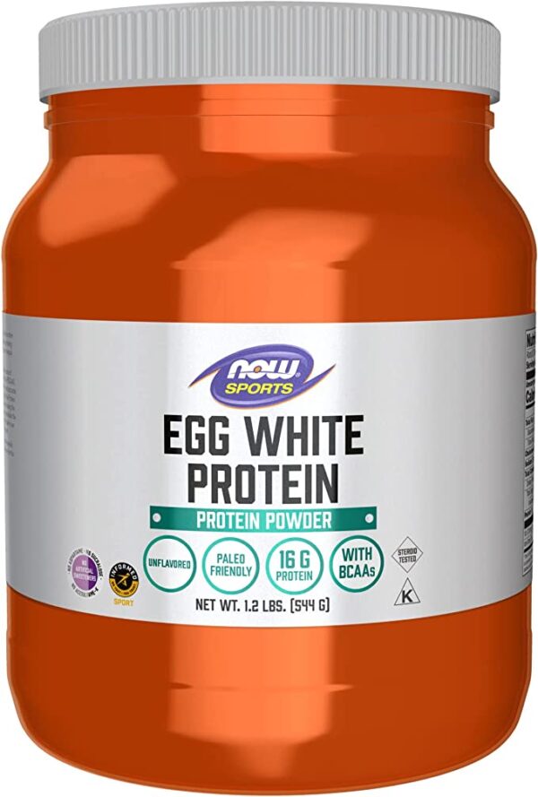 NOW Foods Egg White Protein Powder
