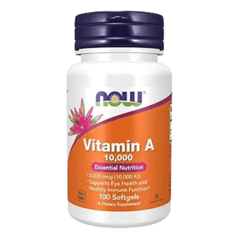 NOW Foods Vitamin A 10,000 IU Softgels