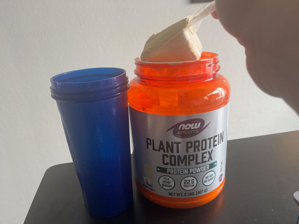 now sports plant protein