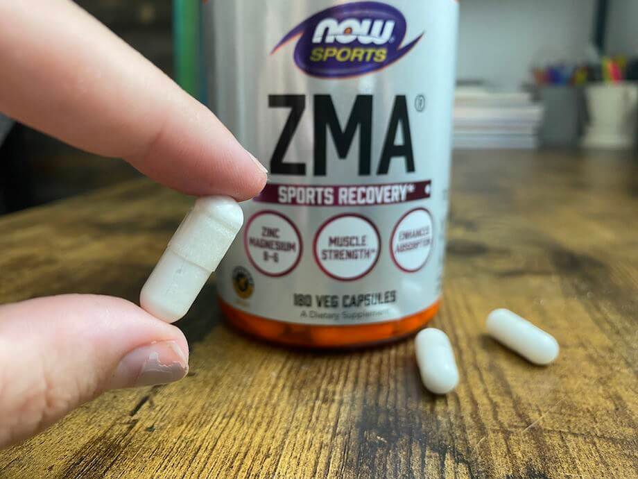 Post Workout Recovery ZMA Supplement - ZMA Supplements for Men and Womens  Muscle Recovery with Zinc Magnesium Vitamin B6 5HTP and BioPerine for