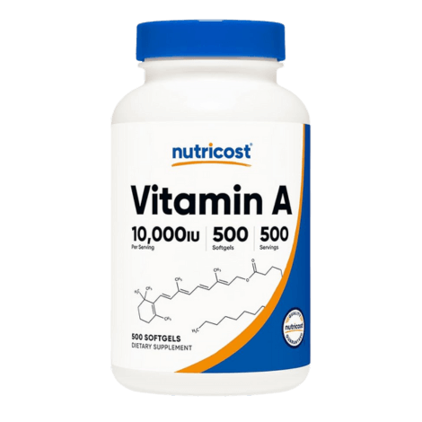 Nutricost Vitamin A 10,000 IU Softgels