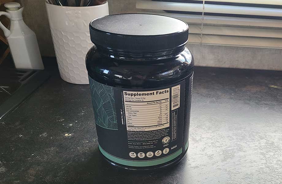 Onnit Plant Based Protein Label