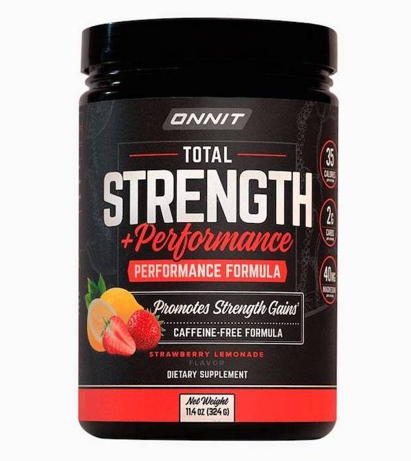 An image of Onnit Total Strength & Performance pre-workout