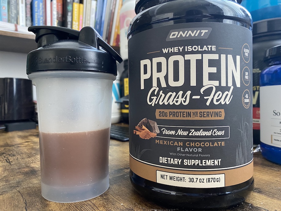 An image of Onnit grass-fed whey