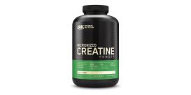 bottle of optimum nutrition creatine monohydrate