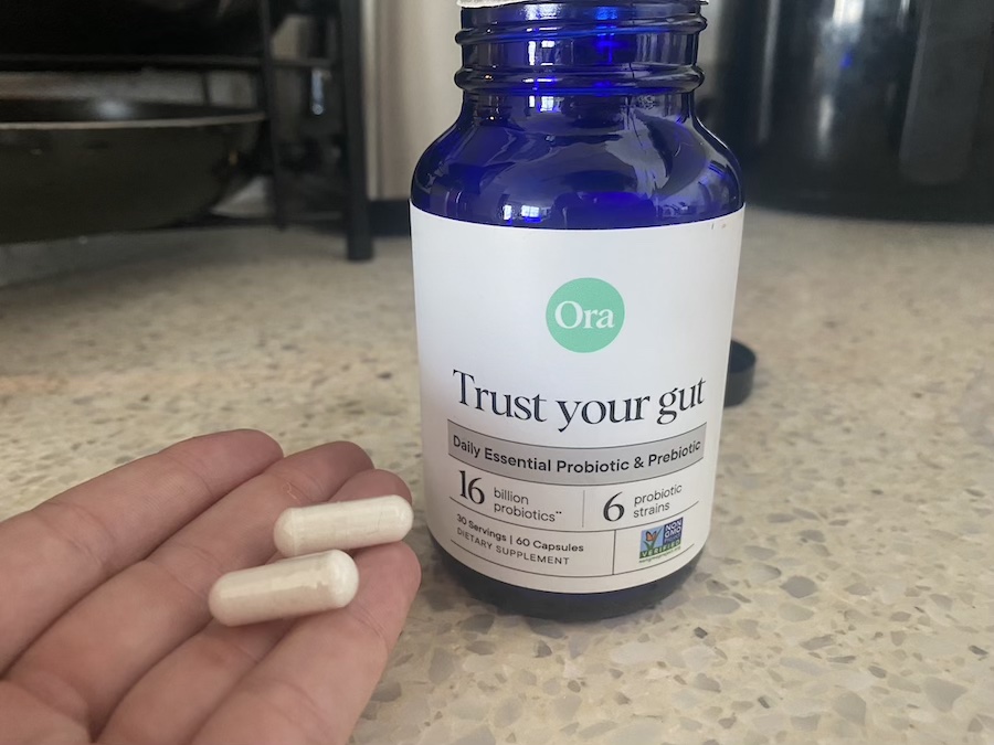 An image of Ora Organics probiotic capsules