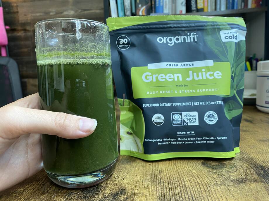 Organifi Green Juice Review (2024): What Nutrition Experts Think About This Adaptogenic Greens Powder Cover Image