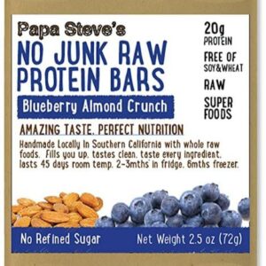 Papa Steve’s No Junk Raw Protein Bars