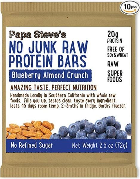 Papa Steve’s No Junk Raw Protein Bars