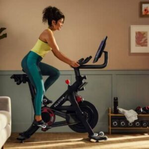 peloton bike plus in use