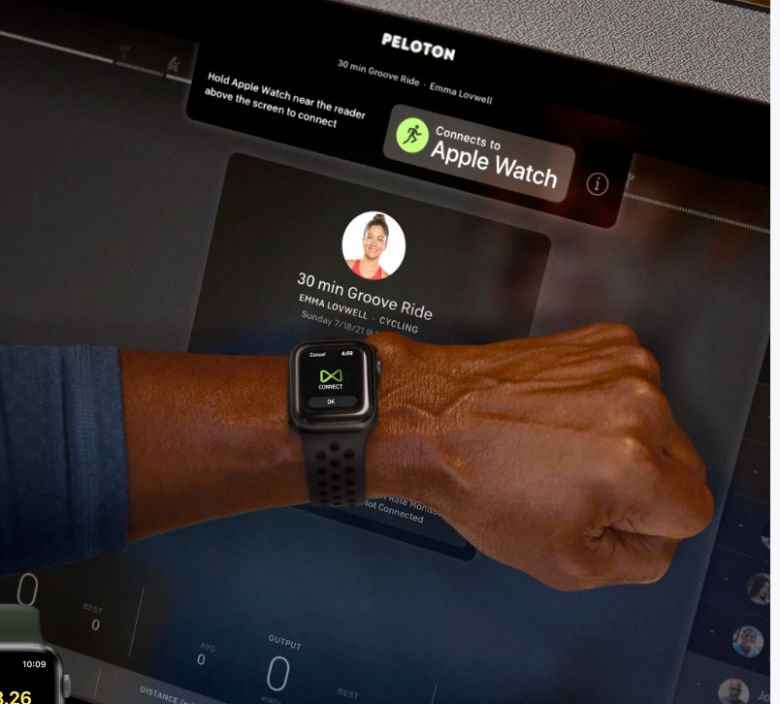 Peloton Bike syncing with Apple Watch