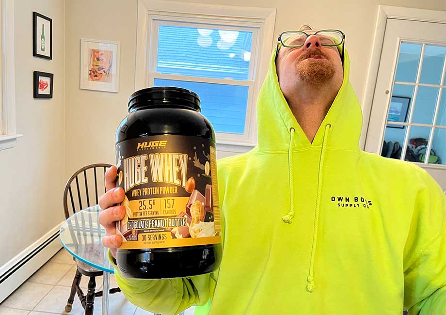 Huge Whey Protein Review (2024): Huge Gains and Flavor on a Budget  