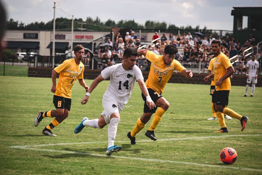 soccer players during a soccer match